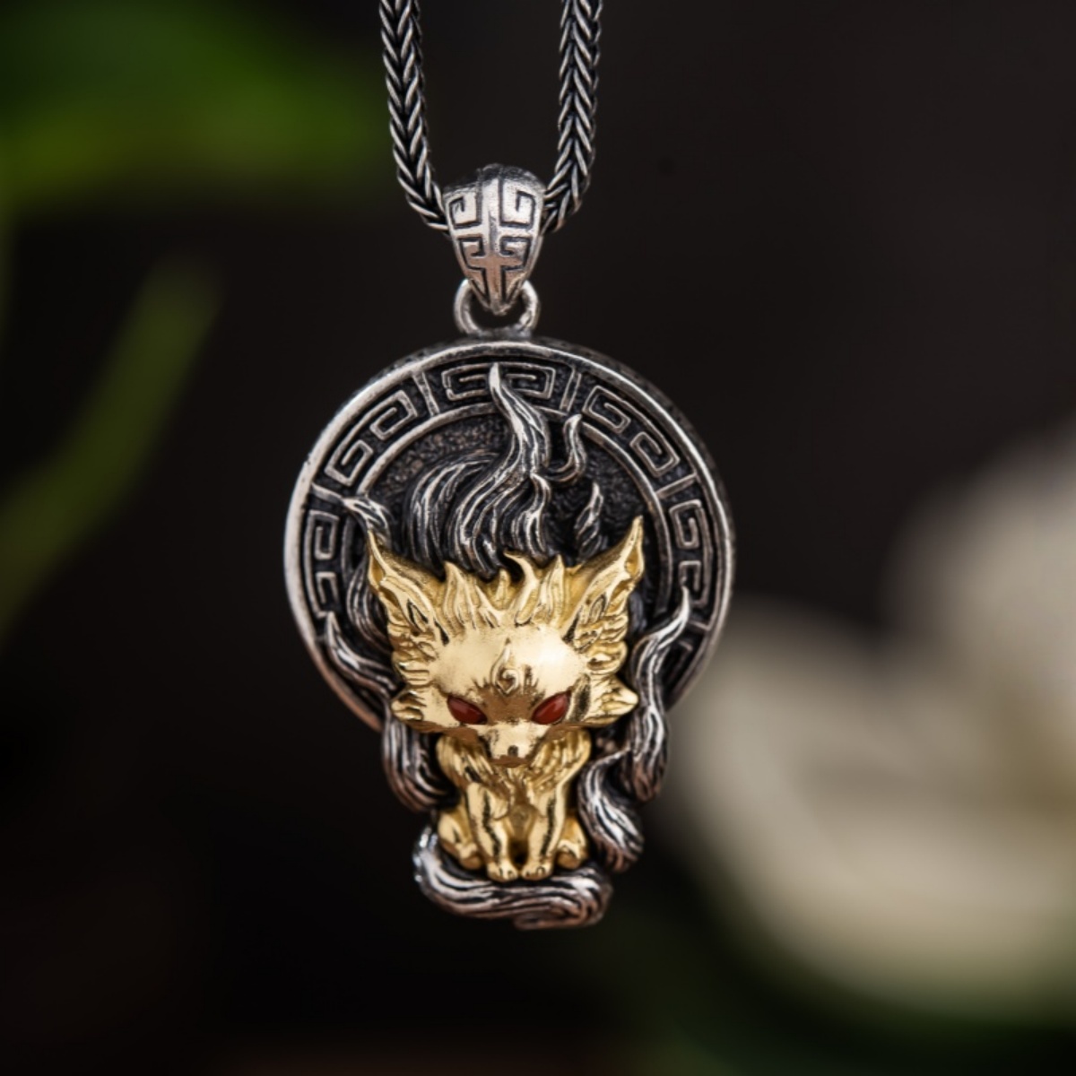Nine-Tailed Fox Pendant-main-1